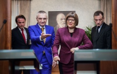 4 March 2015 The National Assembly Speaker in first official visit to Albania